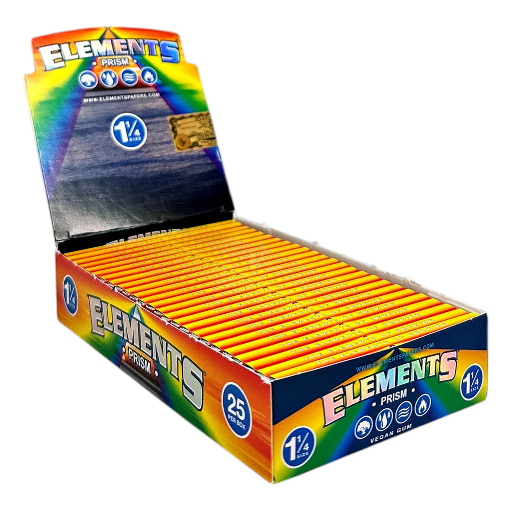 ELEMENT 1 1/4 PRISM PAPER 25CT