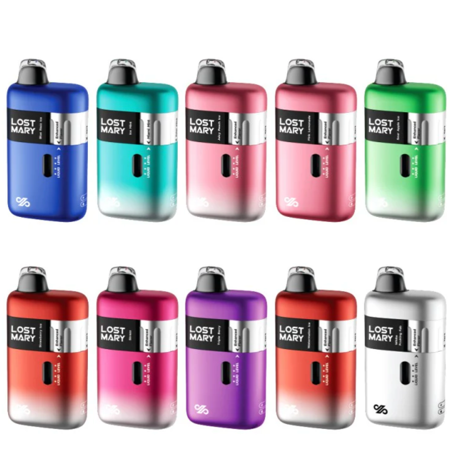 Lost Marry 35000 Puffs Disposable Vapes| Pack of 05 | Indonesia | SB-2024 (Texas Compliant)
