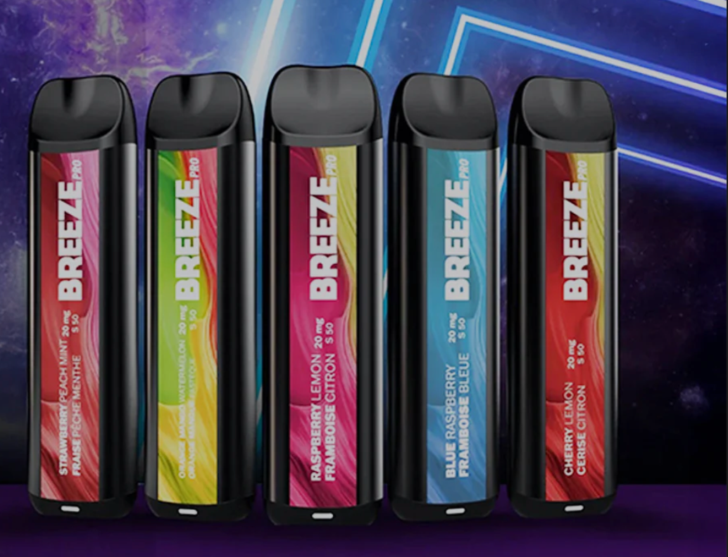 Breeze Pro 2000 Puffs Disposable Vape | Pack of 10