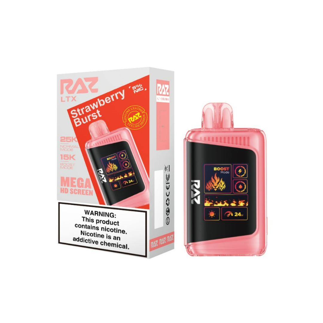 RAZ LTX 25000 Puffs | Pack of 05 | Master Case of 30